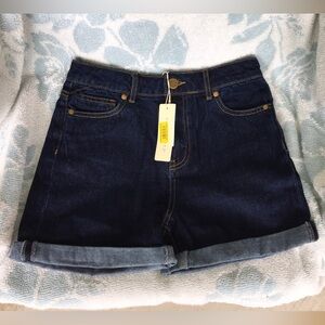 Copper Key girls dark denim shorts size 12 NEW with tags!